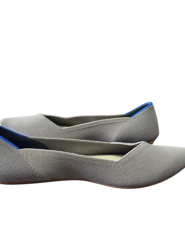 Rothy's The Point‎ Flat Gray Knit Pointed Toe Flats Size 8.5 - Image 7