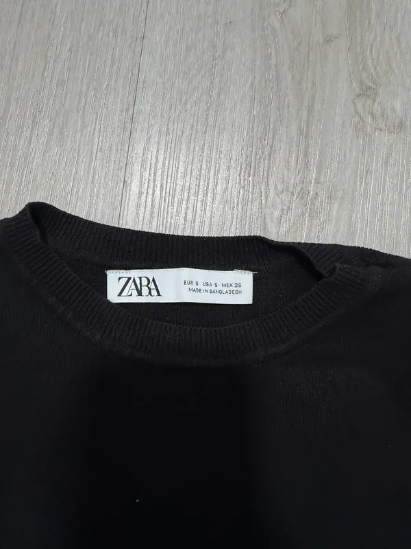 ZARA Black Vest Knit - Image 2