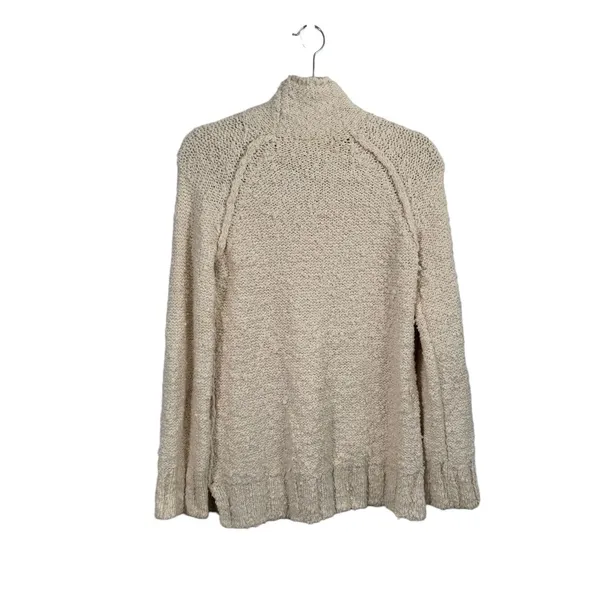 Moth Anthropologie Juliette Cream Turtleneck Chunky Knit Sweater Womens‎ XS - Image 8