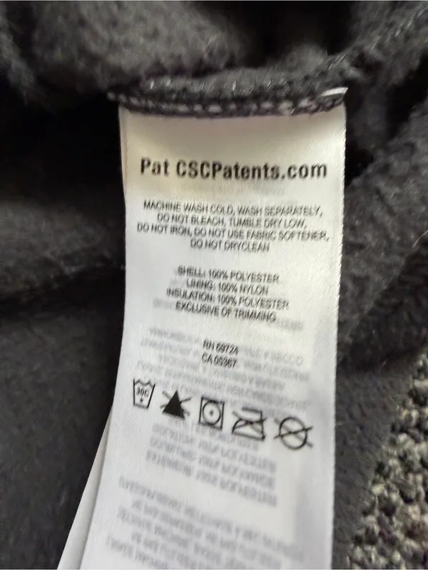 Women's Columbia Warmer Days Fleece Hooded Vest Size S Black Quilted - Image 4