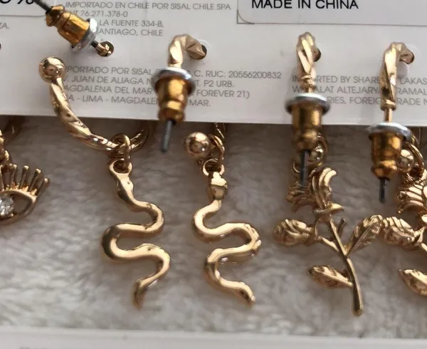 Forever21 earrings, 3 pairs, new - Image 7