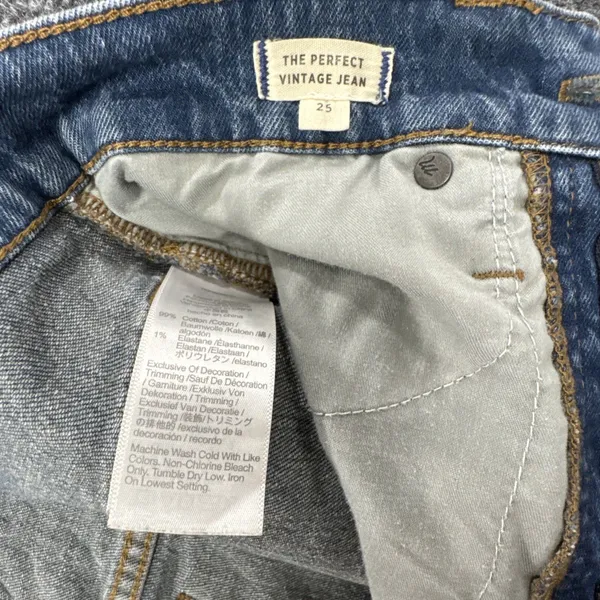 Madewell The Perfect Vintage Jean 25 High Rise Straight Leg Women’s Jeans - Image 9