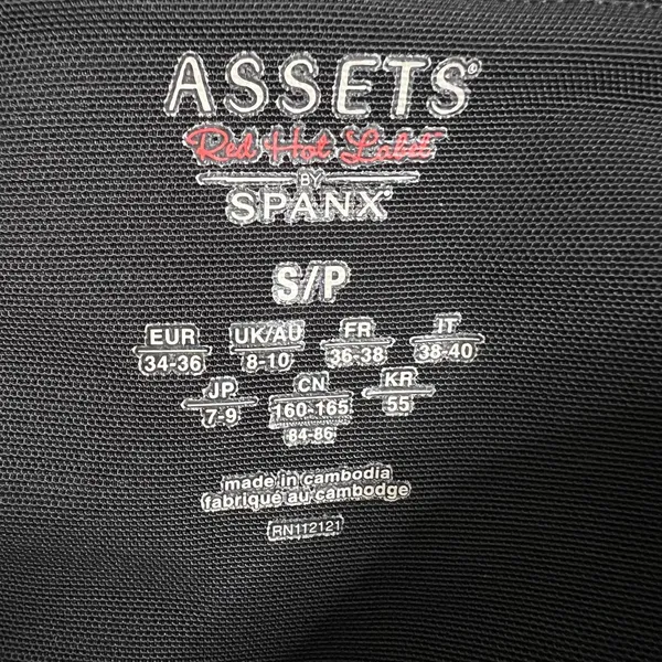 Red Hot by Spanx Ponte Shaping Leggings Small Women’s Black - Image 4
