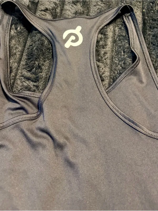 Peloton Women's Racerback Tank Top - Charcoal/Black - Image 5