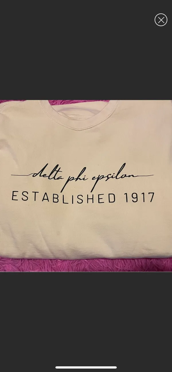Delta Phi Epsilon Crewneck - Image 2