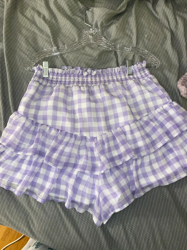 English Factory Purple Gingham Set - Image 3