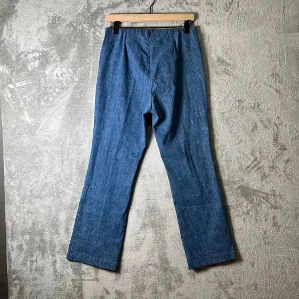 Rag & Bone‎ Hina High Waist Ankle Jeans Clean Ambra Size 10 Pull On New - Image 4