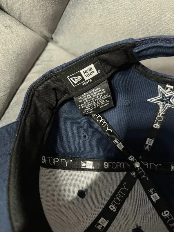 New Era Dallas Cowboys NFL The Navy Blue Logo 9Forty Adjustable Cap (MSRP $35) - Image 5