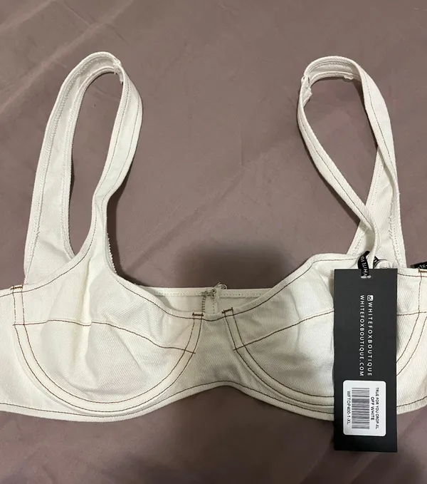 NWT White Fox True For You Crop - Image 6