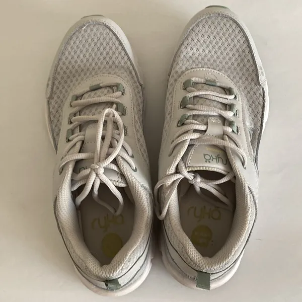 Ryka Harmonic Vapor Walking Sneakers shoes Grey Mesh size 8.5 W wide - Image 2