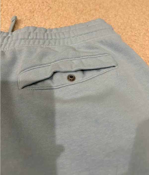 Gymshark M Iceberg Blue Crest 7” Shorts - Image 8