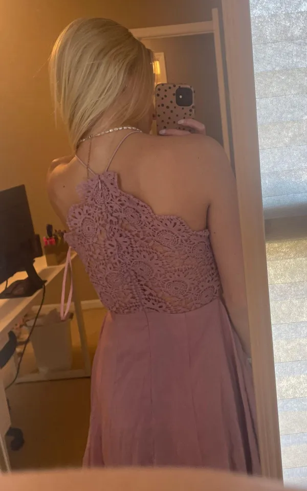 Angel Biba Lace Maxi Dress - Image 2