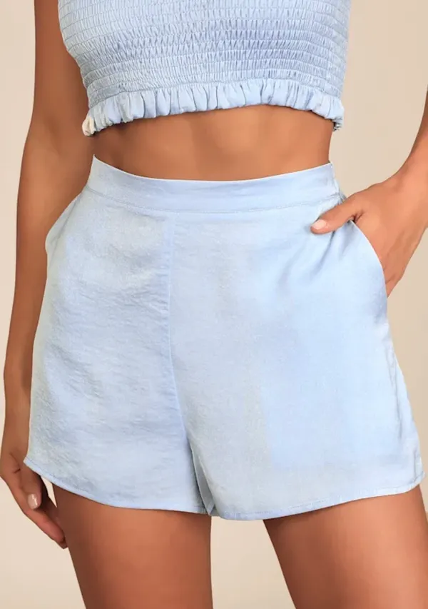 Lulus Powder Blue matching set - Image 3