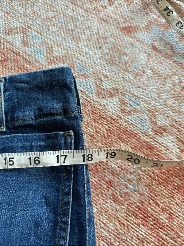 Maeve the Colette High-Rise Wide-Leg Cropped Jeans size 31P - Image 7