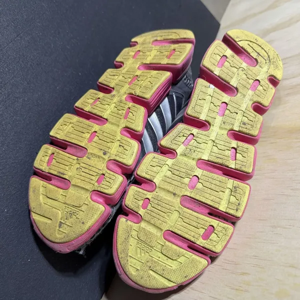 Adidas Climacool Oscillations running shoes in gray and‎ pink Size 8 - Image 9