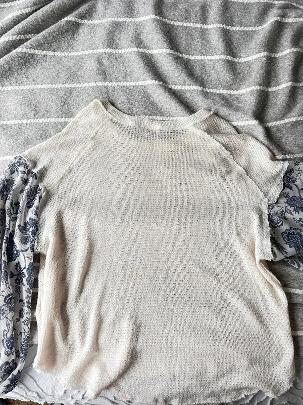 Blue Rain Boutique Flowy Long Sleeve  - Image 3