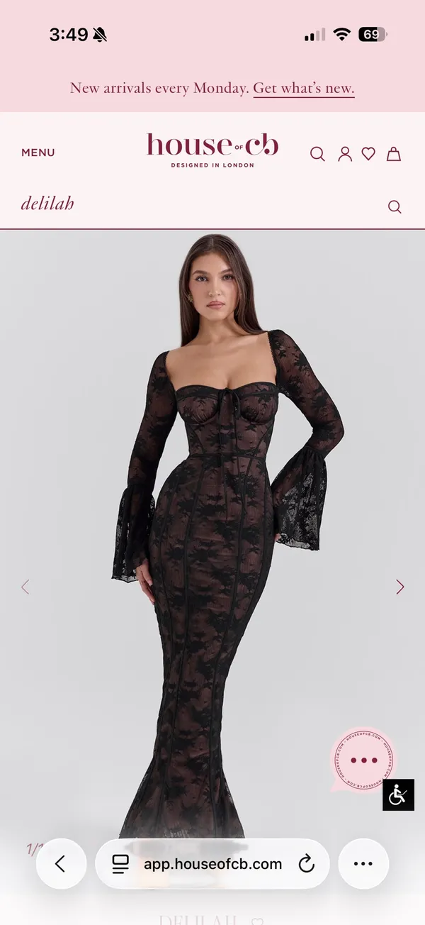 NWT House Of CB Delilah Dress - Image 4