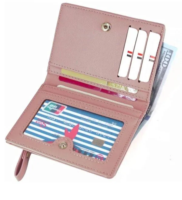 Small Slim Mini Bifold Wallet - Image 8
