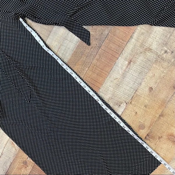 Zara Black/ White Polkadot Wide Leg Pants Size M - Image 11