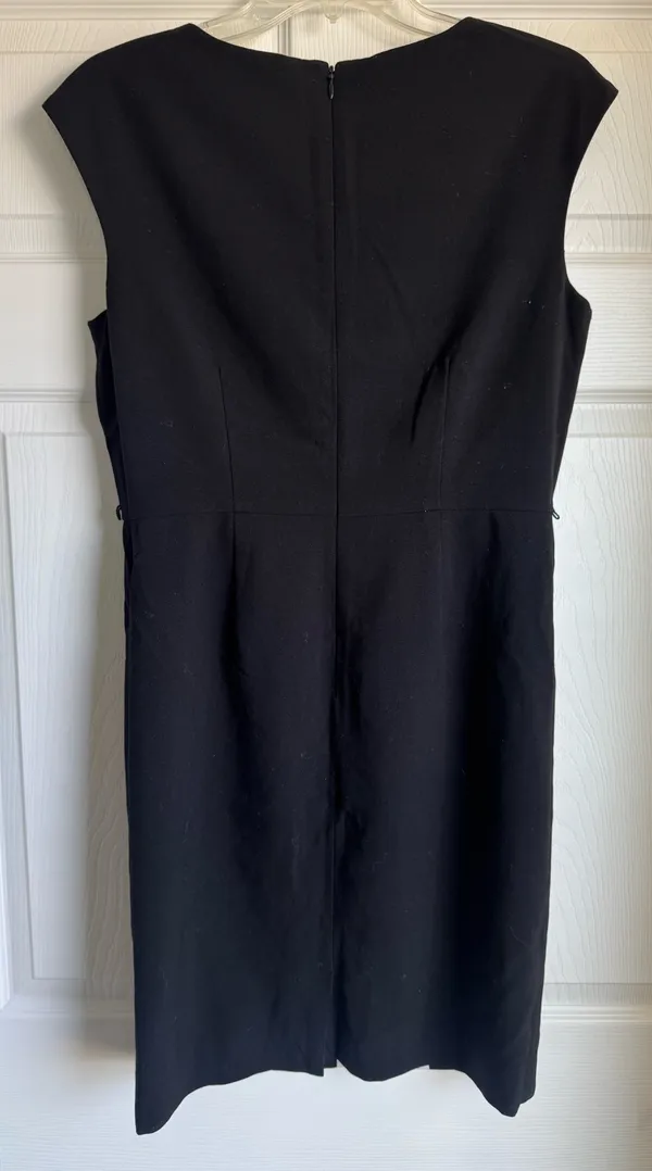 Calvin Klein Black And White Sleeveless Dress Women’s Size 8 - Image 3
