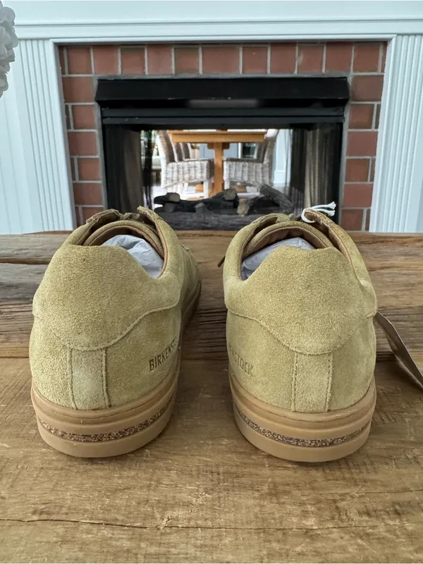 NEW Birkenstock Bend Low II Suede Khaki Sneaker ~ Size 41 - Image 7