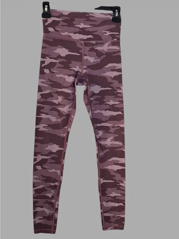 Athleta Girls' Plum Camo High-Rise Leggings - Image 2