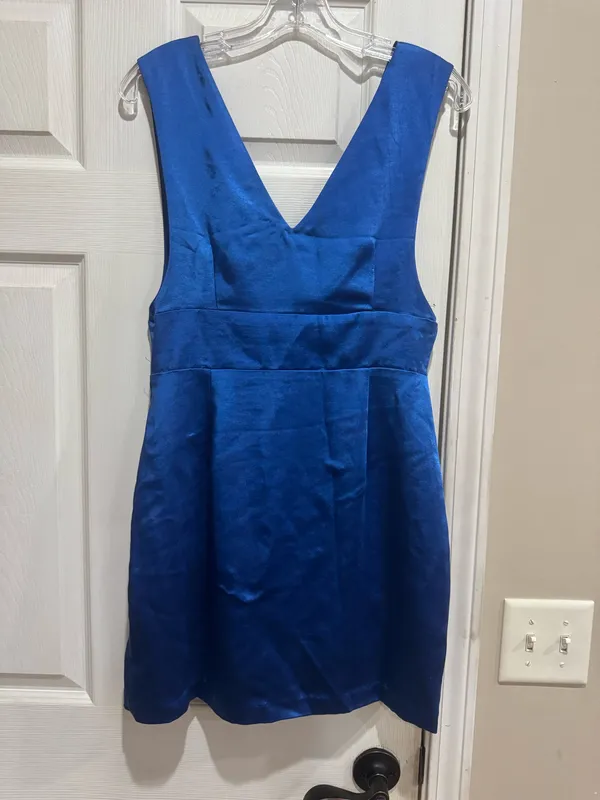 Endless Rose Blue Mini Formal Dress - Image 2
