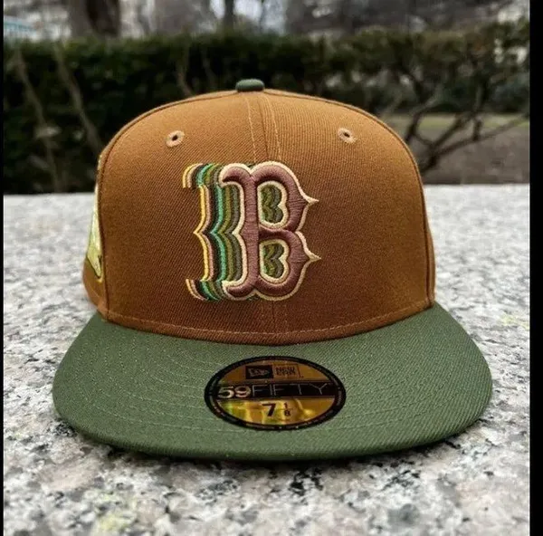 New Era Myfitteds Boston Red Sox cascade logo size 7 1/8 brand new sold out - Image 2