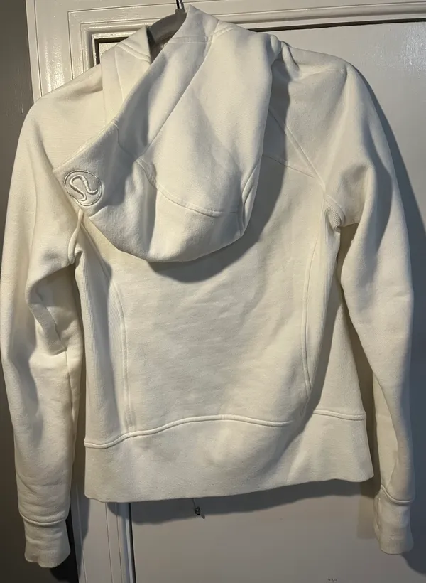Lululemon White Zip-Up Jacket - Image 2