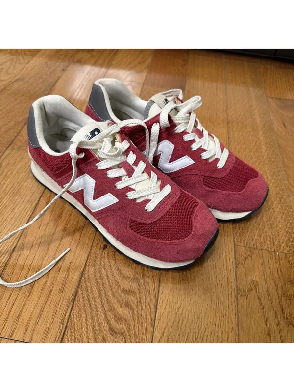 6.5 Women’s US Size New Balance 574 Core Pack - Burgundy Red Color - Image 6