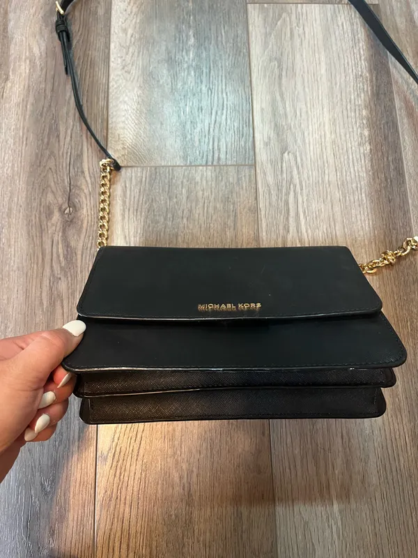 Michael Kors Black Crossbody Bag - Image 2