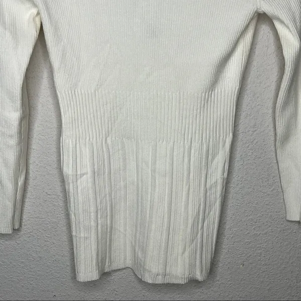 White House Black Market White Sweater nwt‎ - Image 3