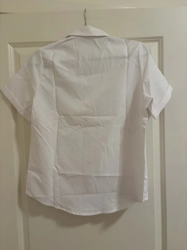 Amazon White Collared Shirt - Image 2