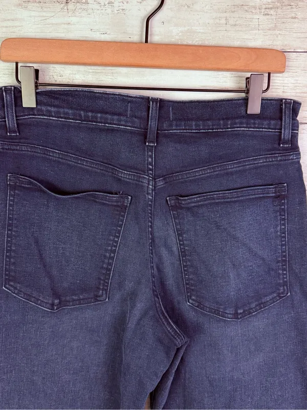 Madewell Flared Wide-Leg Crop Jeans Size 30P - Image 4
