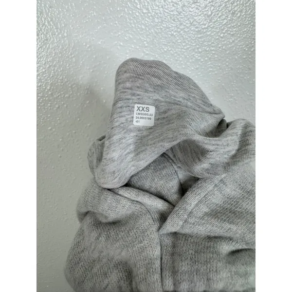 Lululemon Scuba Mid-Rise Oversized Jogger Heathered Core Ultra Light Grey XXS - Image 7