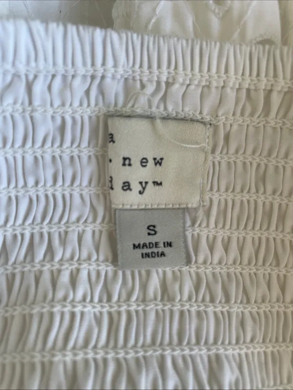 a new day White Eyelet Halter Maxi Dress - Image 6