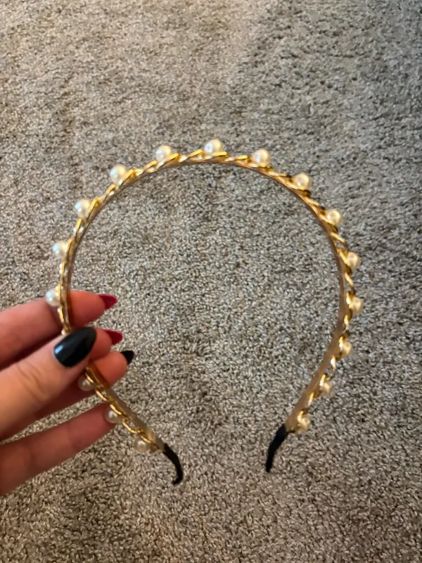 Shein Pearl Headband - Image 2
