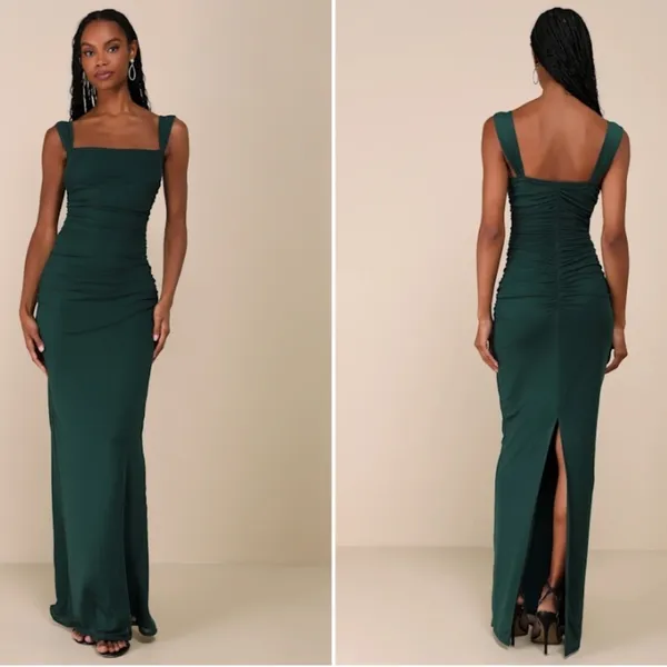 LULUS Prom Wedding Special Event Sexy Elegant Touched Bodycon Maxi Dress - Image 5