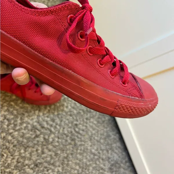 Converse Chuck Taylor‎ All Star Classic All Red Rare Sneakers Women’s Size 8 - Image 15