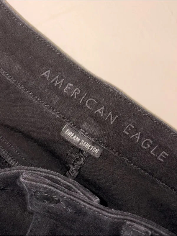 American Eagle Black Hi-Rise Jegging Dream Stretch Size 8 Regular - Image 6