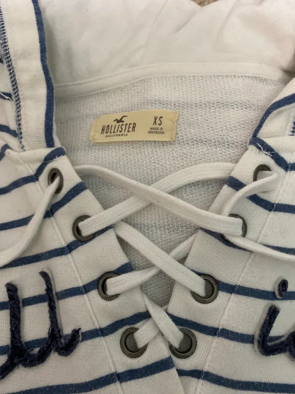 Lace Up Hoodie - Image 2