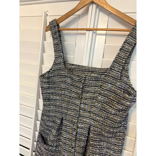 Free‎ People Navy Boucle Dress Size Small - Image 3