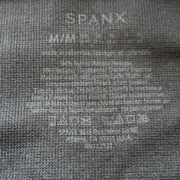 Spanx Look At Me Now Seamless Blue Camo Leggings Sz M Shaping‎ - Image 3