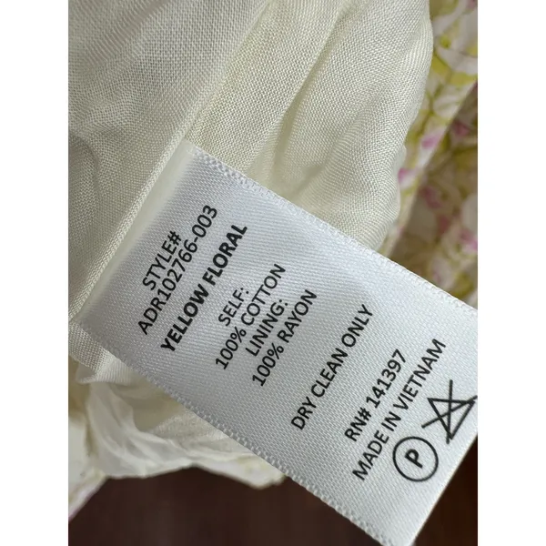 NWOT ASTR The Label Tie Strap Tiered Maxi Dress Size Large Green Pink Floral - Image 11
