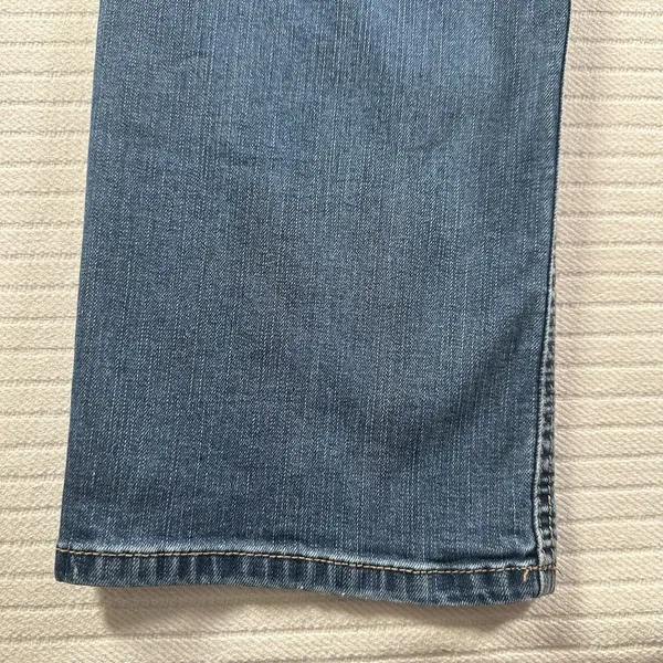 Blue Mountain Jeans Womens Size 16 Blue Straight Leg High Rise 36x31 - Image 8
