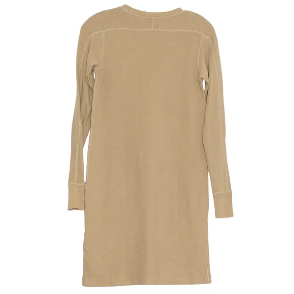 Polo Ralph Lauren Dress Waffle Knit Long Sleeve Camel M Quiet Luxury Old Money - Image 2