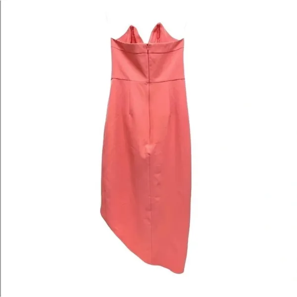 Lovers + Friends X Revolve Riviera Strapless Asymmetrical Dress Pink Chic Size S - Image 6