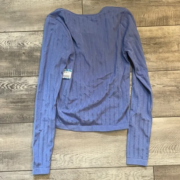 Free People Lucky You Blue Layering Top - Image 8