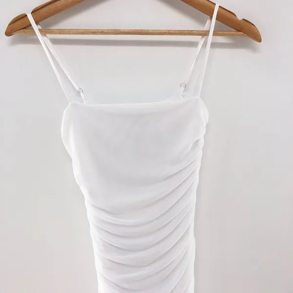 SNDYS Simone Dress in White US2‎ White Size 2 - Image 3