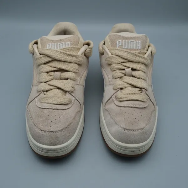 Puma Caven 2.0 Lux SD Sneakers 8.5 Tan Suede Platform Skater 402510-01 - Image 10